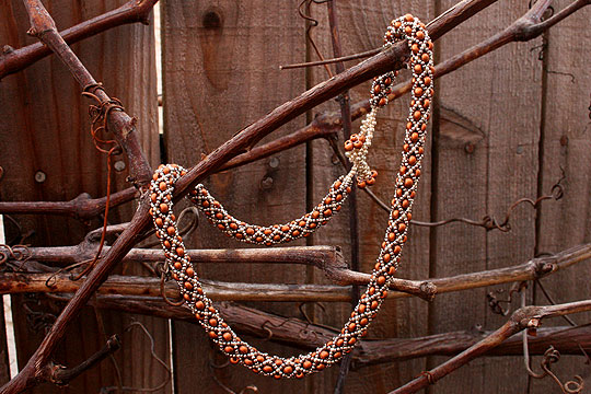 Fence Snake Necklace