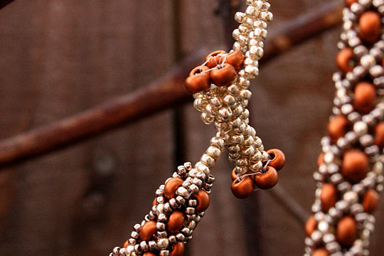 Fence Snake Necklace Clasp Detail