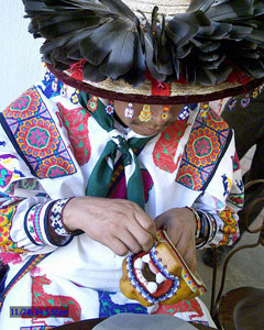 Huichol Native American Beading