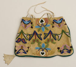 Nez Perce Beaded Bag, 1850-1860