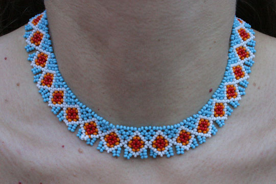 Turquoise-Colored Necklace