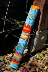 La Jolla Indian Reservation Beaded Stick